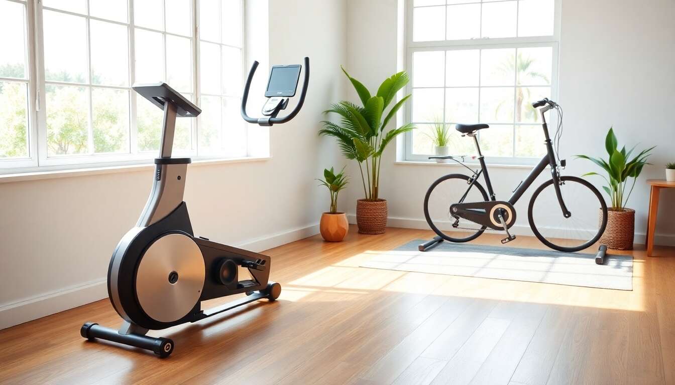 Vélo elliptique vs.  Vélo classique chez soi: quel choix stratégique?