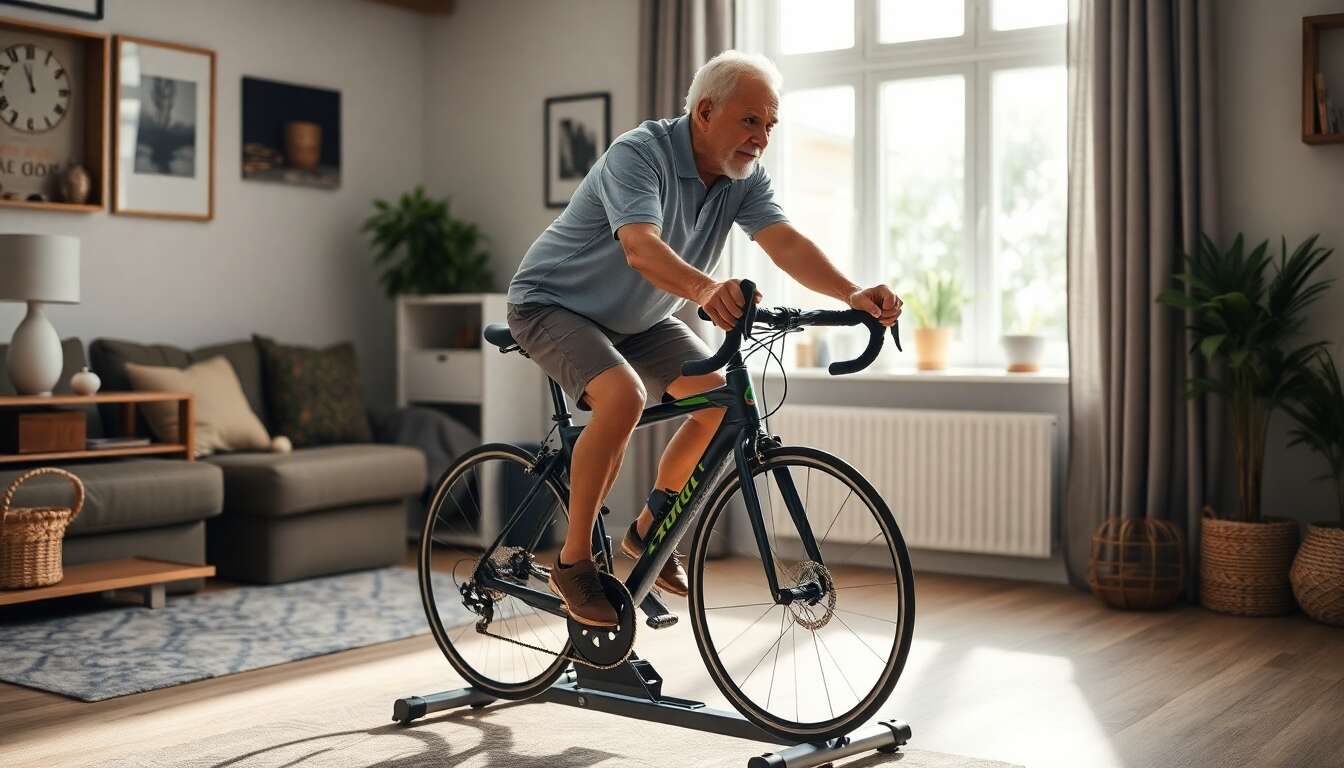Le cyclisme indoor au service des seniors : solutions et bénéfices clés