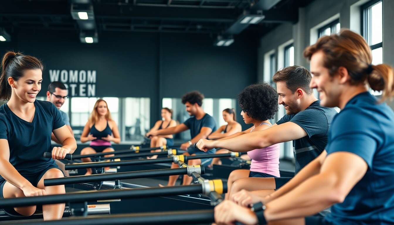 Top exercices complémentaires pour le rameur