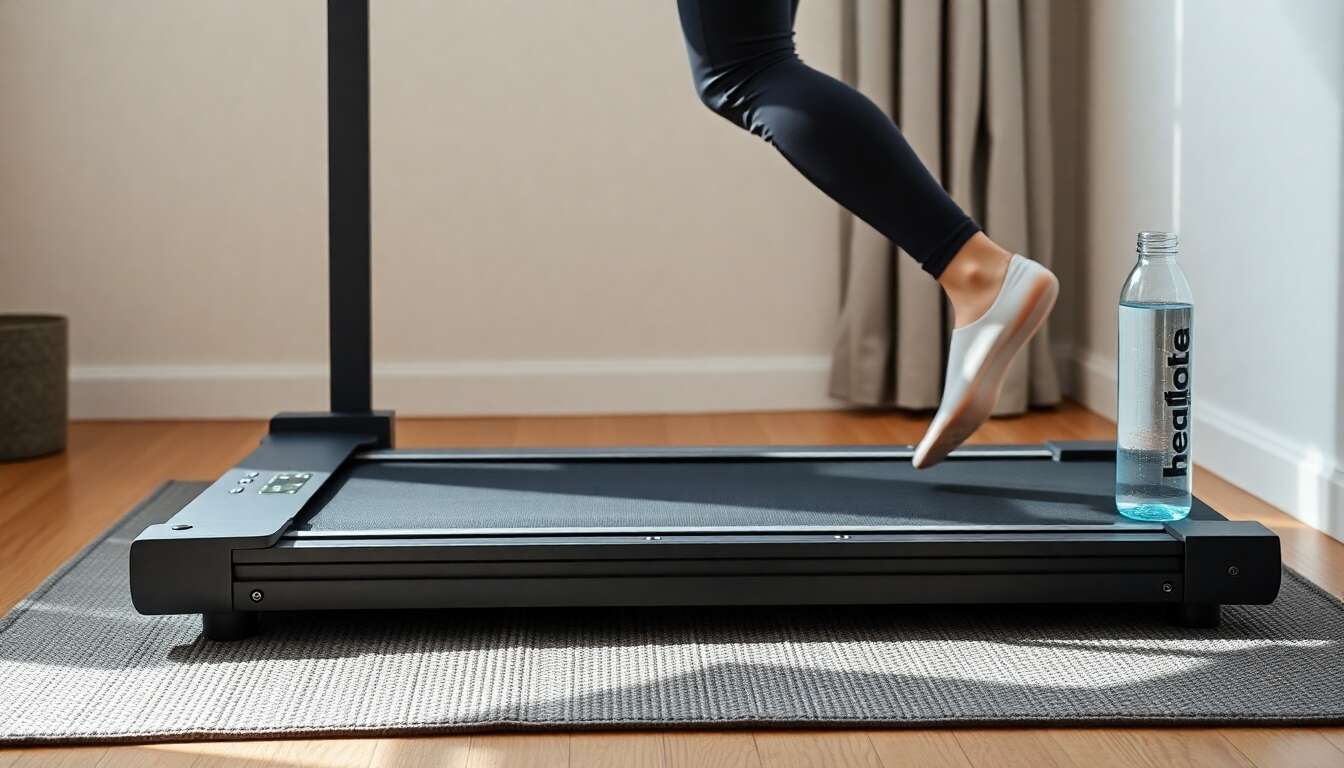 Améliorer sa posture en marchant sur un tapis