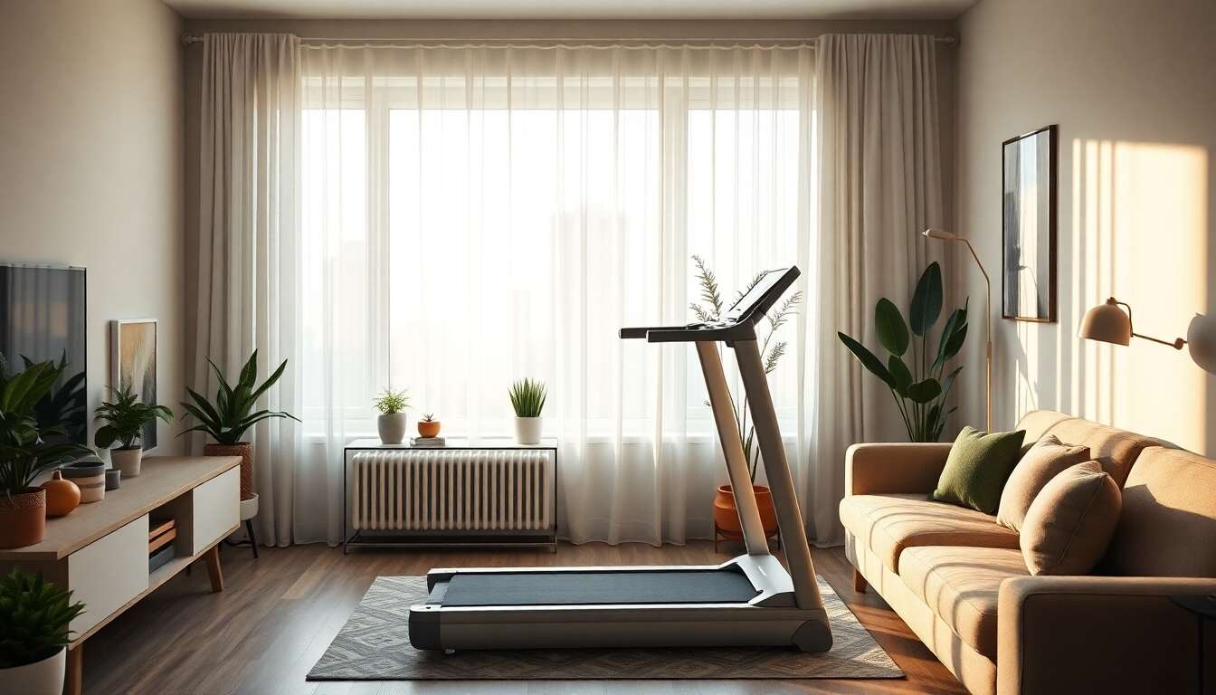Trouver un tapis de marche compatible avec votre espace
