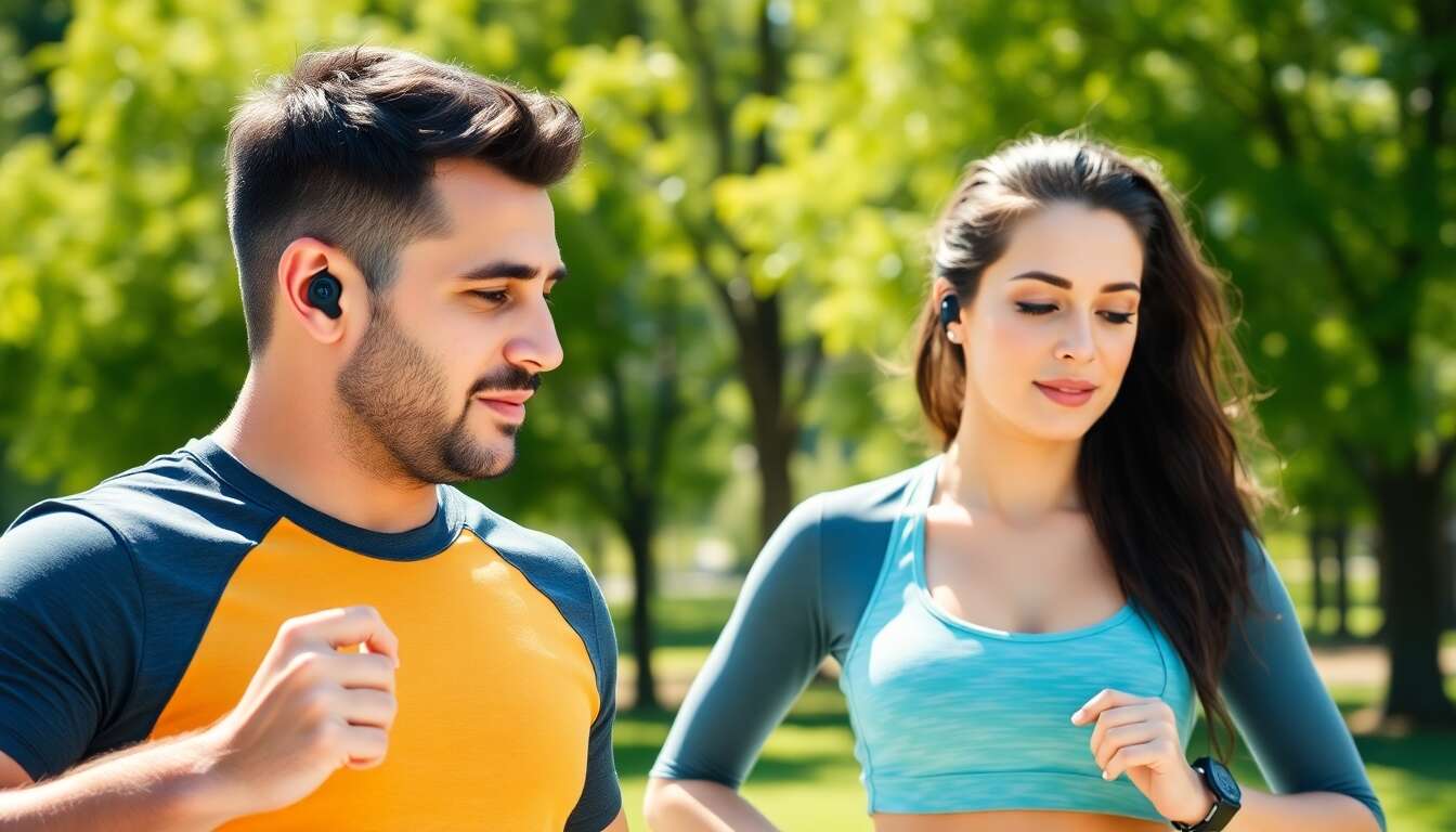 Utiliser la technologie ANC lors d'une séance de sport