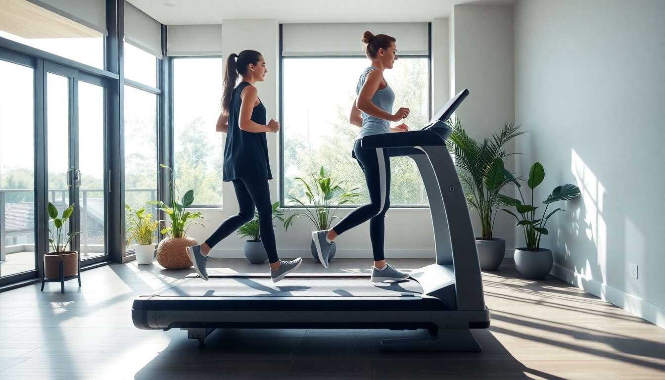 Randonnée à domicile : bienfaits du tapis de marche