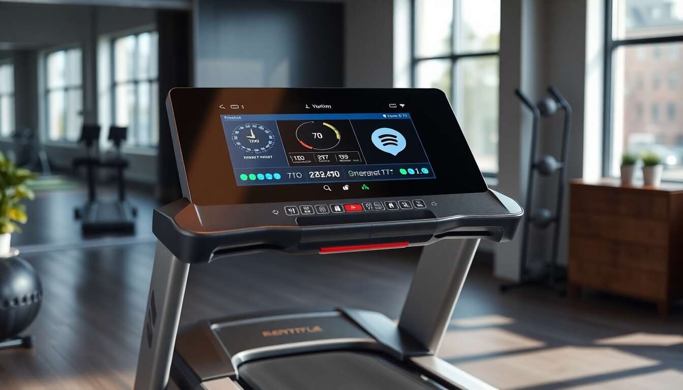 La technologie connectée dans les nouveaux modèles de tapis de course