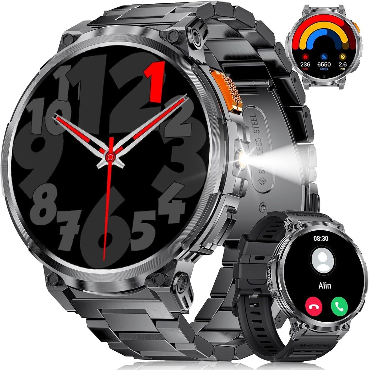 Test de la montre connectée FOXBOX pour homme : puissance et polyvalence