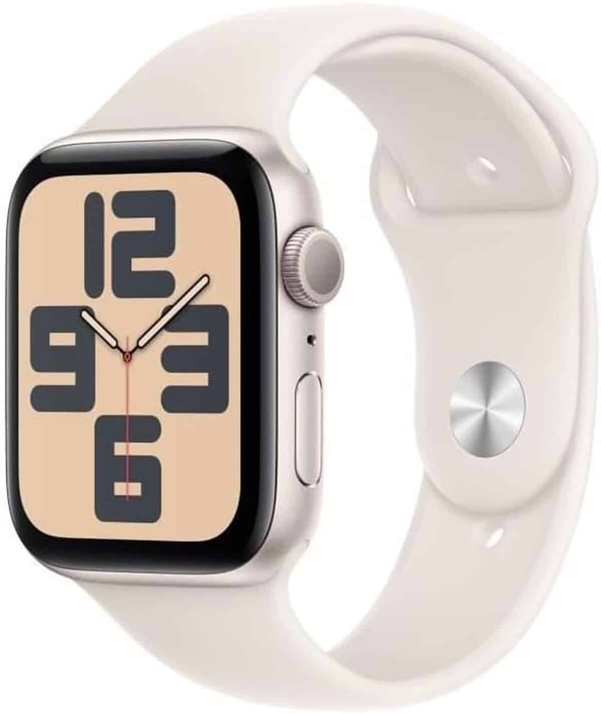 Test complet : apple Watch SE 2ᵉ gén. GPS 44 mm, alu lumière stellaire