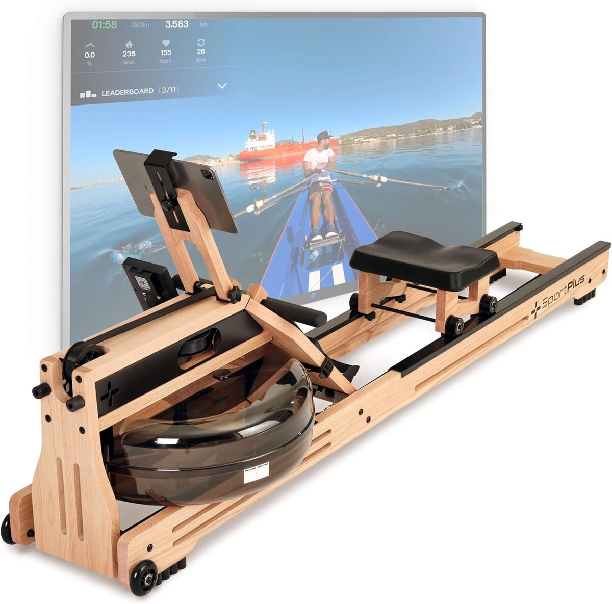 Test du rameur en bois SportPlus : à découvrir !
