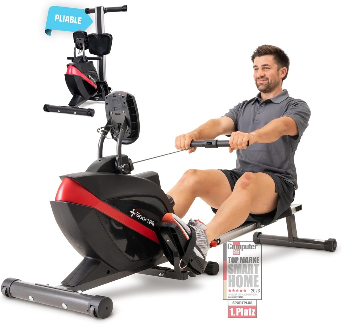 Test du rameur SportPlus : performance et silence garantis