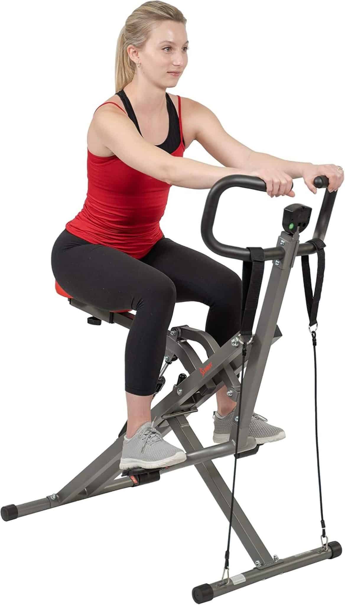 Test du SUNNY HEALTH & FITNESS Row-N-Ride Pro : la machine de fitness tout-en-un