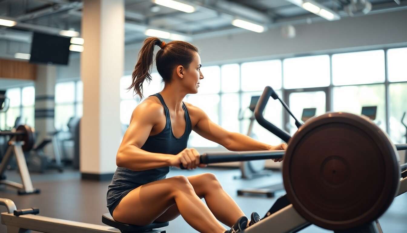 Rameur : bienfaits pour le cardio, tonus et posture