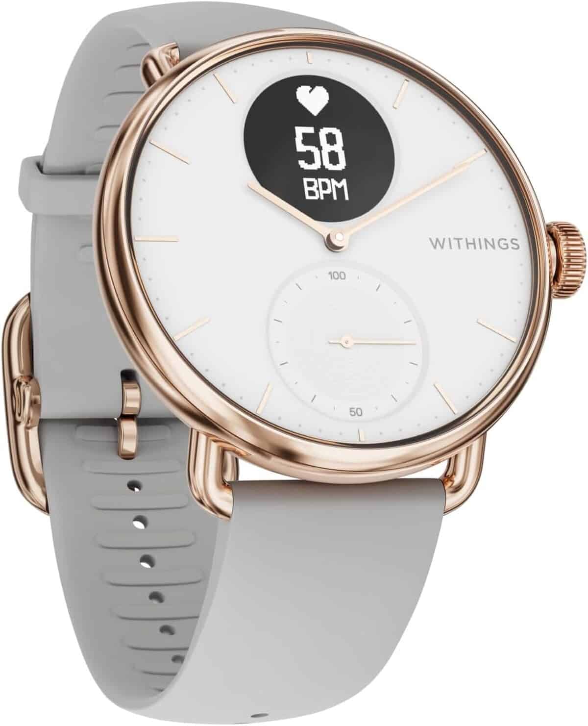Test de la montre connectée hybride Withings Scanwatch : sport et santé au poignet