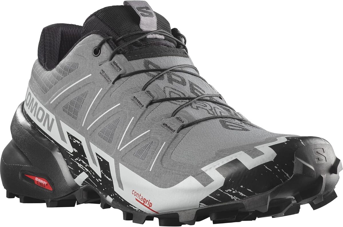 Test des chaussures de running Salomon, grises, taille 44 EU