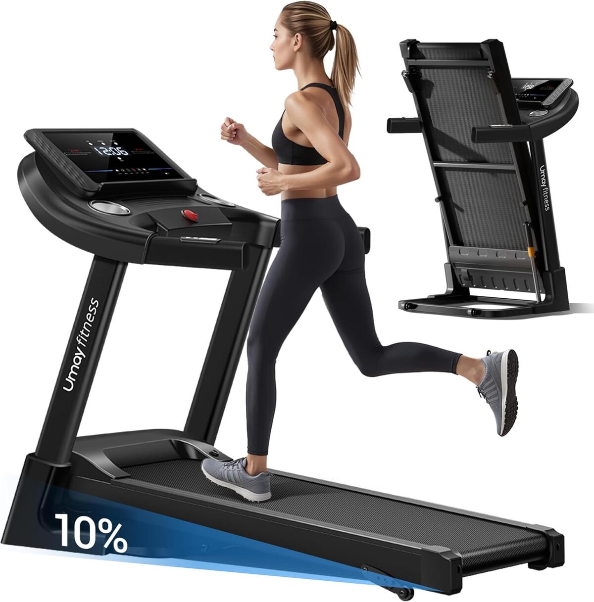 Test : uMAY tapis de course pliable 14 km/h