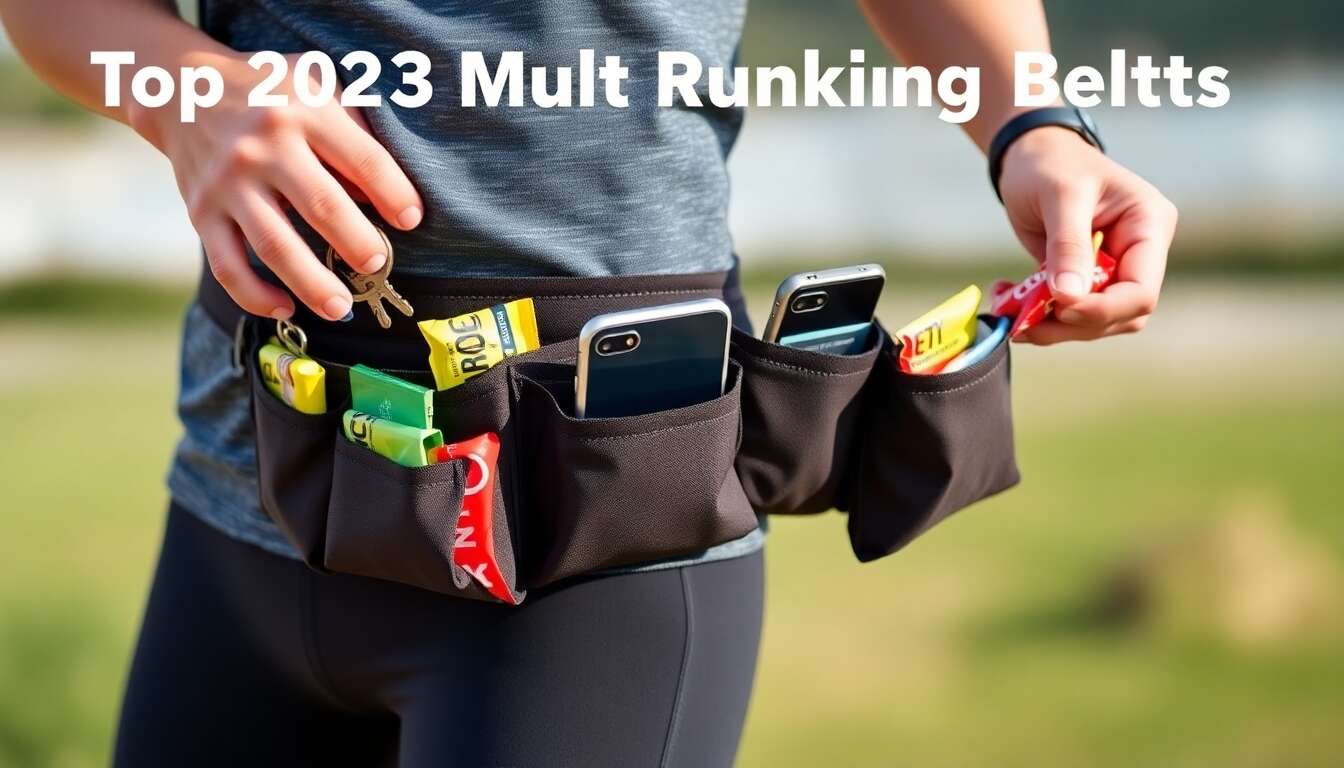 Top des ceintures de running multi-poches en 2023