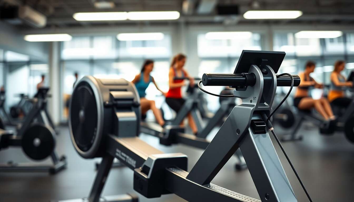 Le rameur : un outil de musculation complet et polyvalent