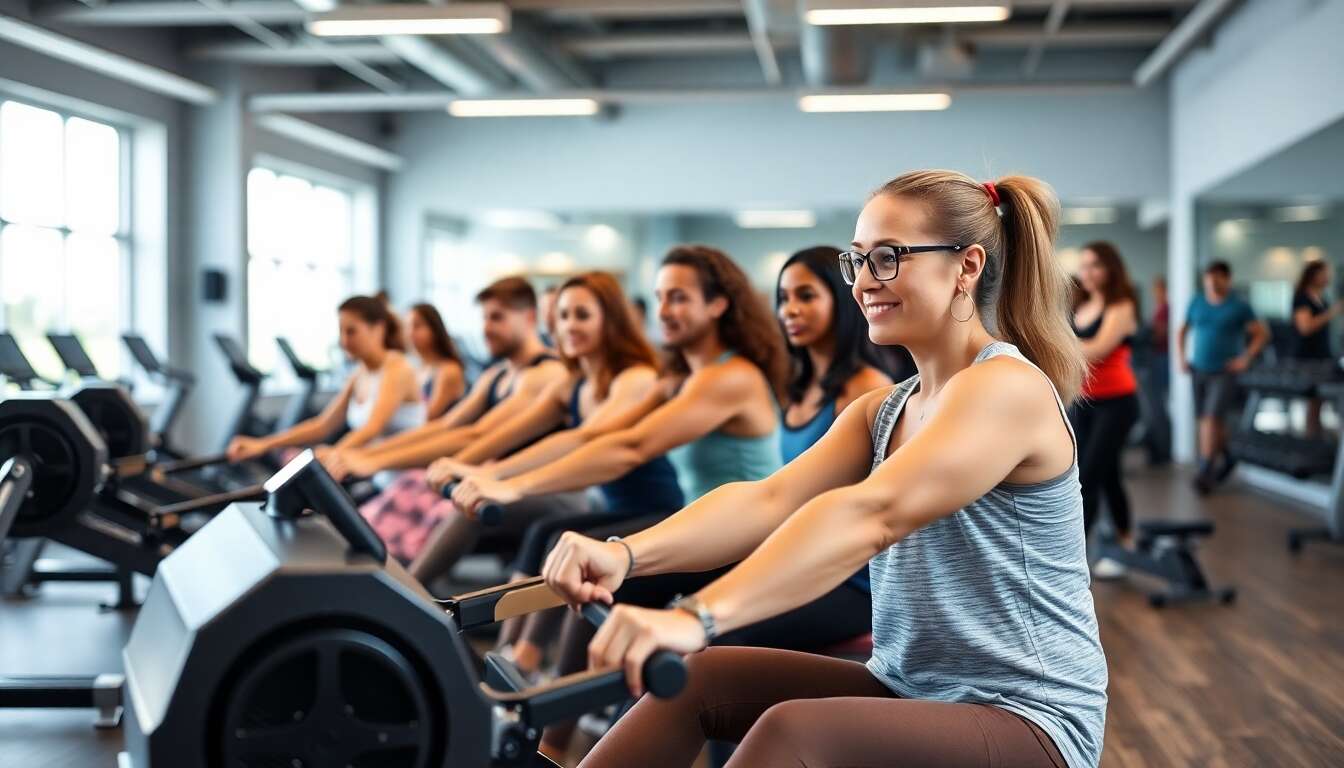 Programme cardio et renforcement musculaire spécial rameur