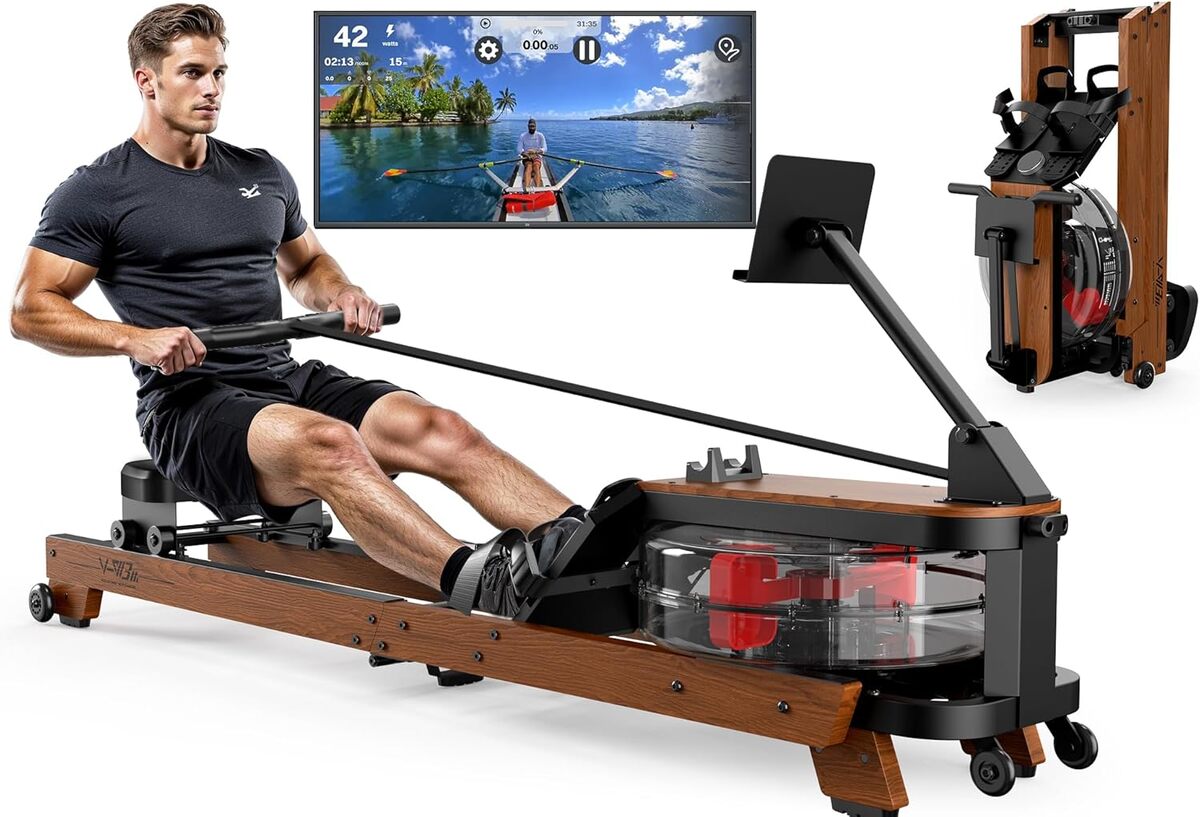 Test du rameur Vowvit à eau : pliable, confortable et connecté