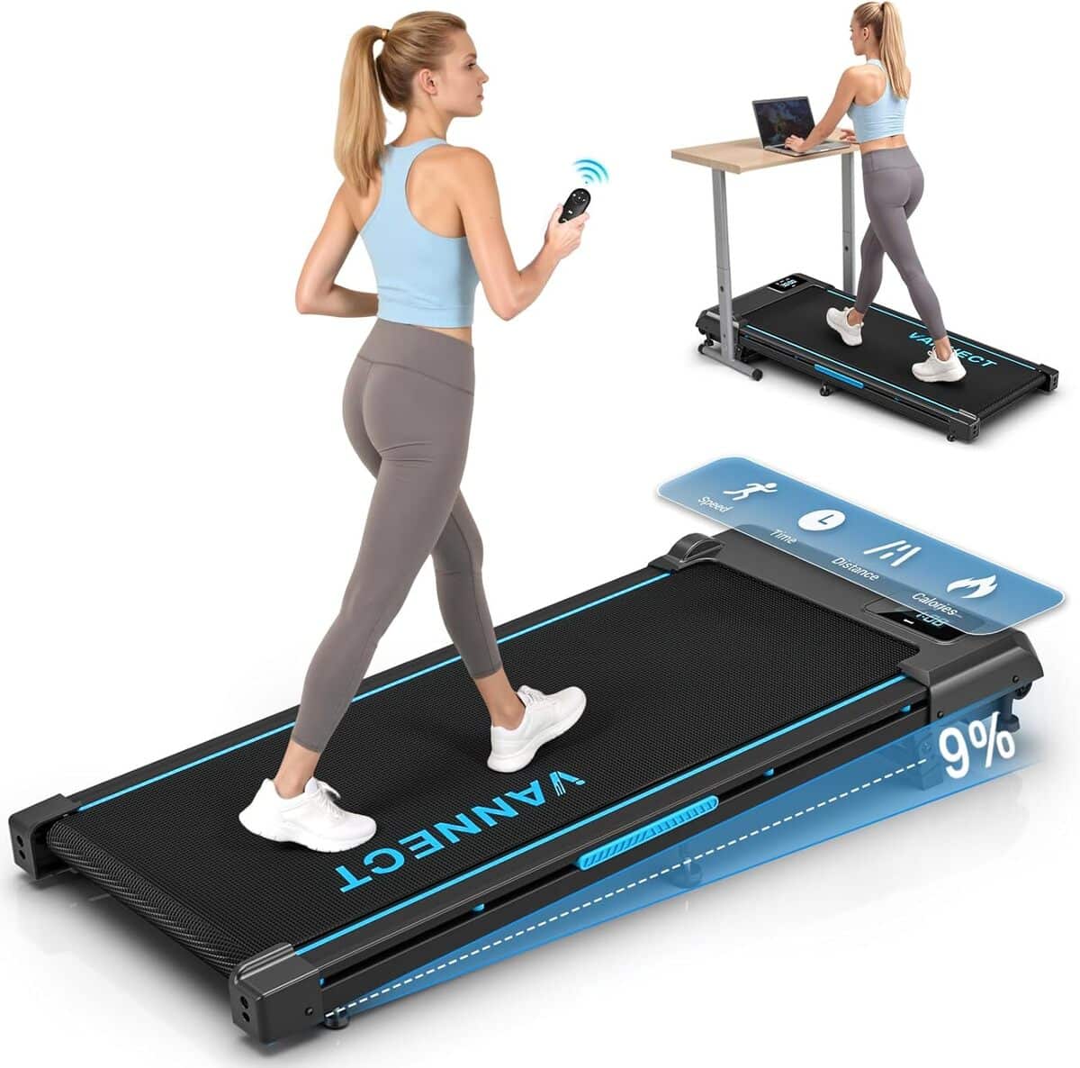 Test du tapis de marche Vannect 4 en 1 : pliable, puissant et silencieux