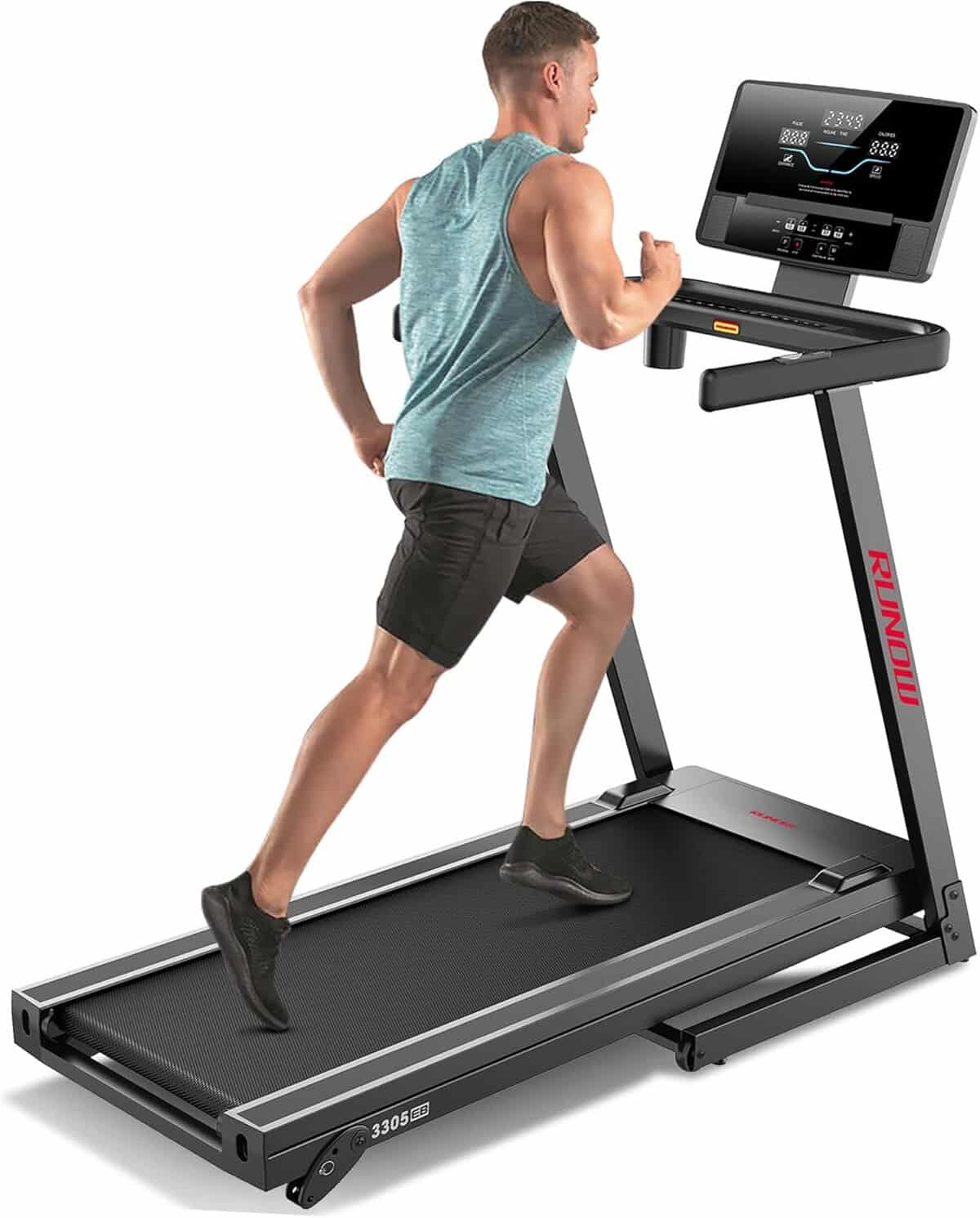Test : tapis de course Runow inclinaison manuelle et Bluetooth