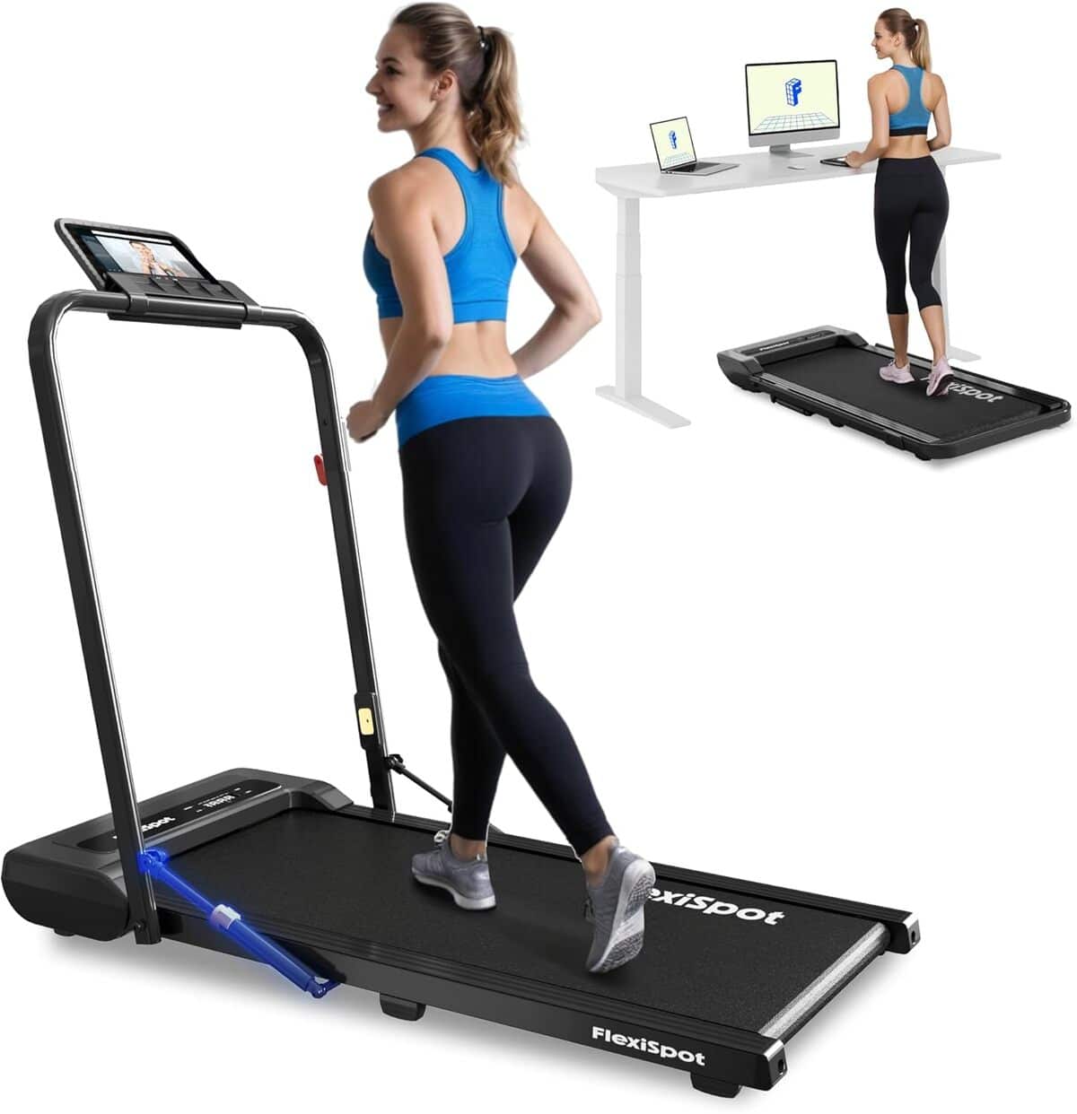 Test : tapis de marche 2-en-1 FlexiSpot 2.5HP compact