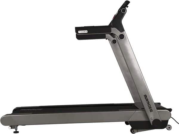 Toorx Mirage C-80 Tapis de Course Pliable-Gain de Place- Vitesse Max: 20 km/h-Application Sportive connectée zwift,kinomap,iconsole+