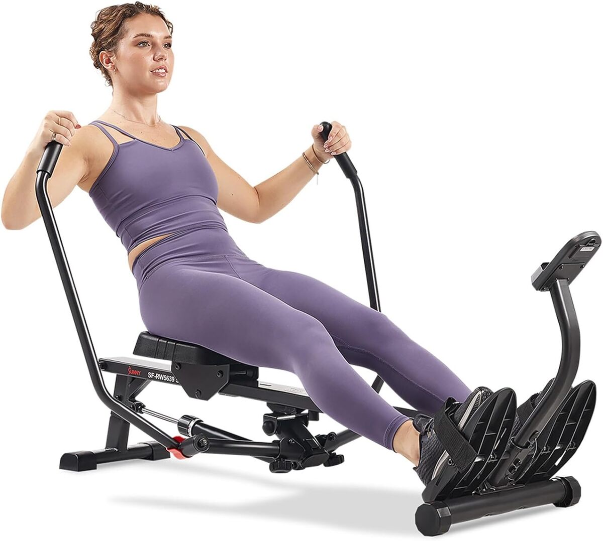 Test du rameur compact Sunny Health & Fitness SF-RW5639SMART : performance et confort au rendez-vous