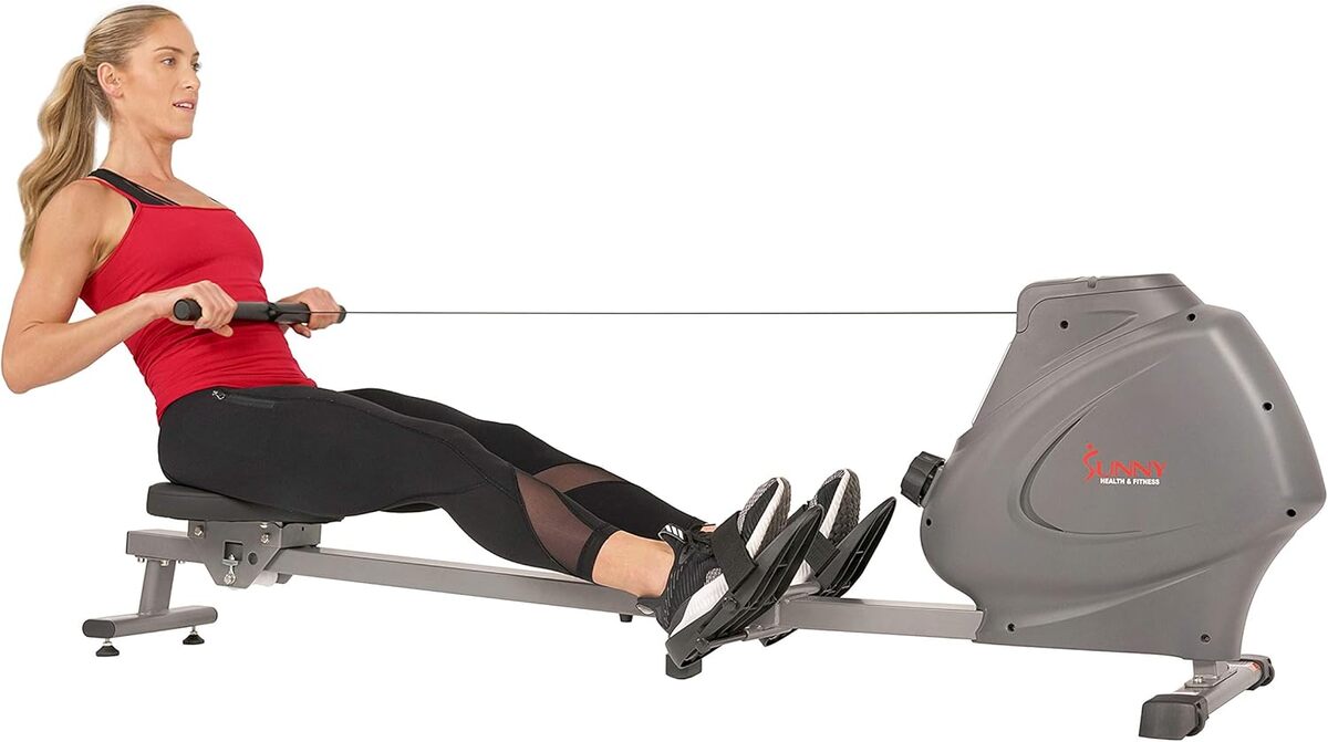 Test du rameur Sunny Health & Fitness SF-RW5801 : compact et silencieux