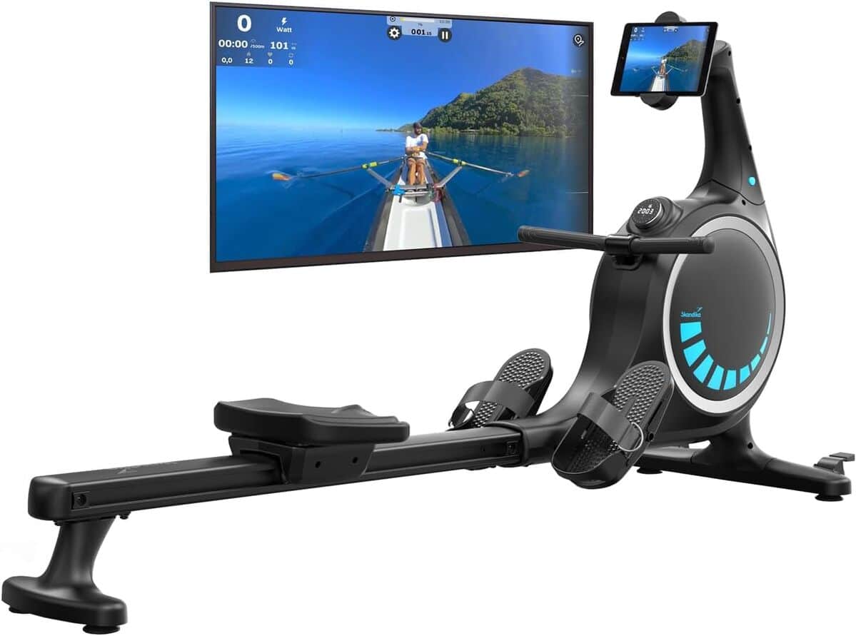 Test du skandika nemo V Hybrid : rameur eau & magnétique pour la maison