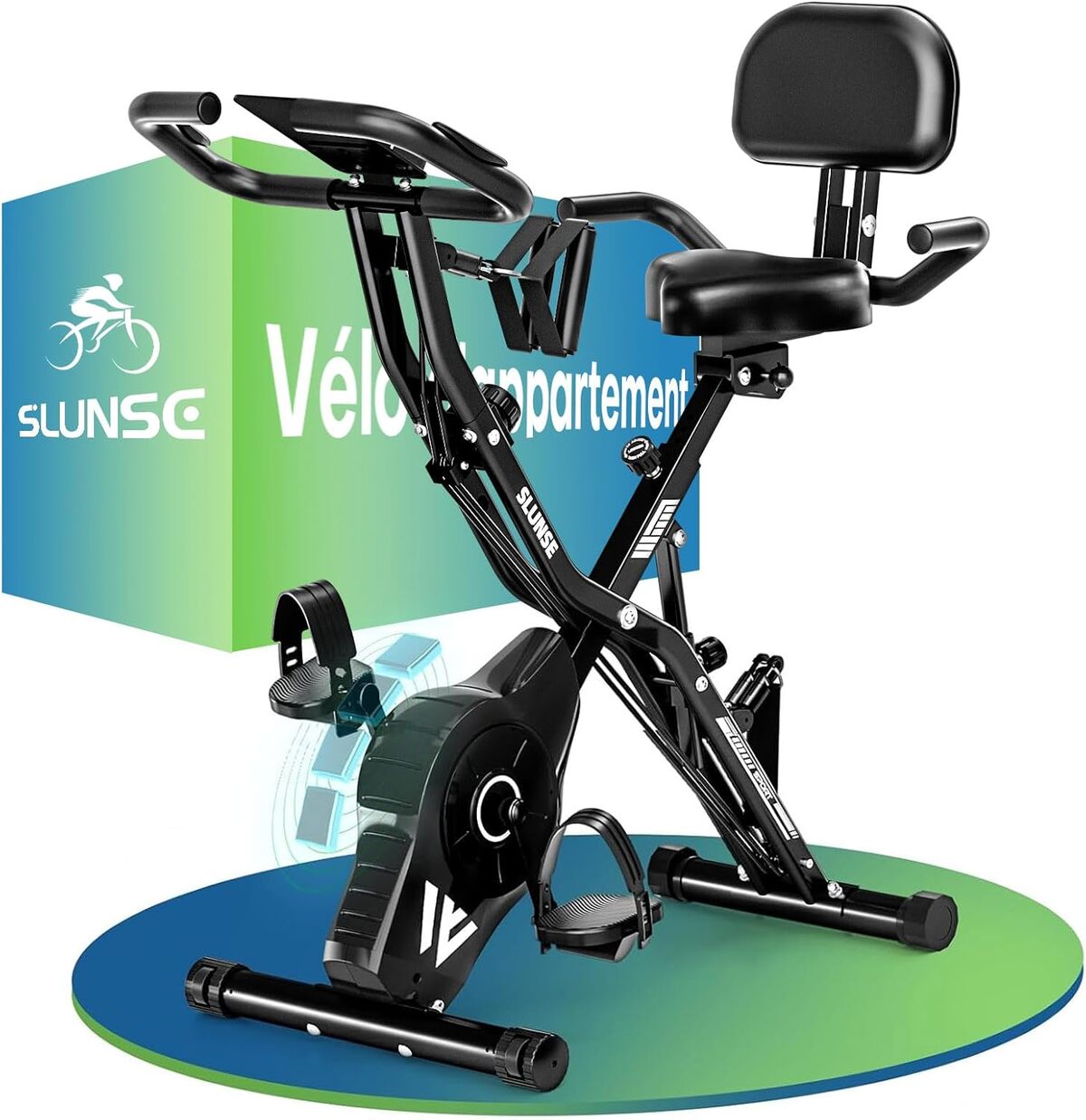 Test du SLUNSE 2025 : vélo d'appartement pliable et silencieux