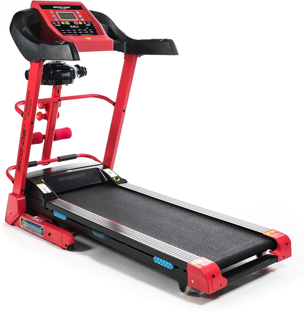 Test du tapis de course ECODE® 3 CV inclinable avec double amortisseur DSA