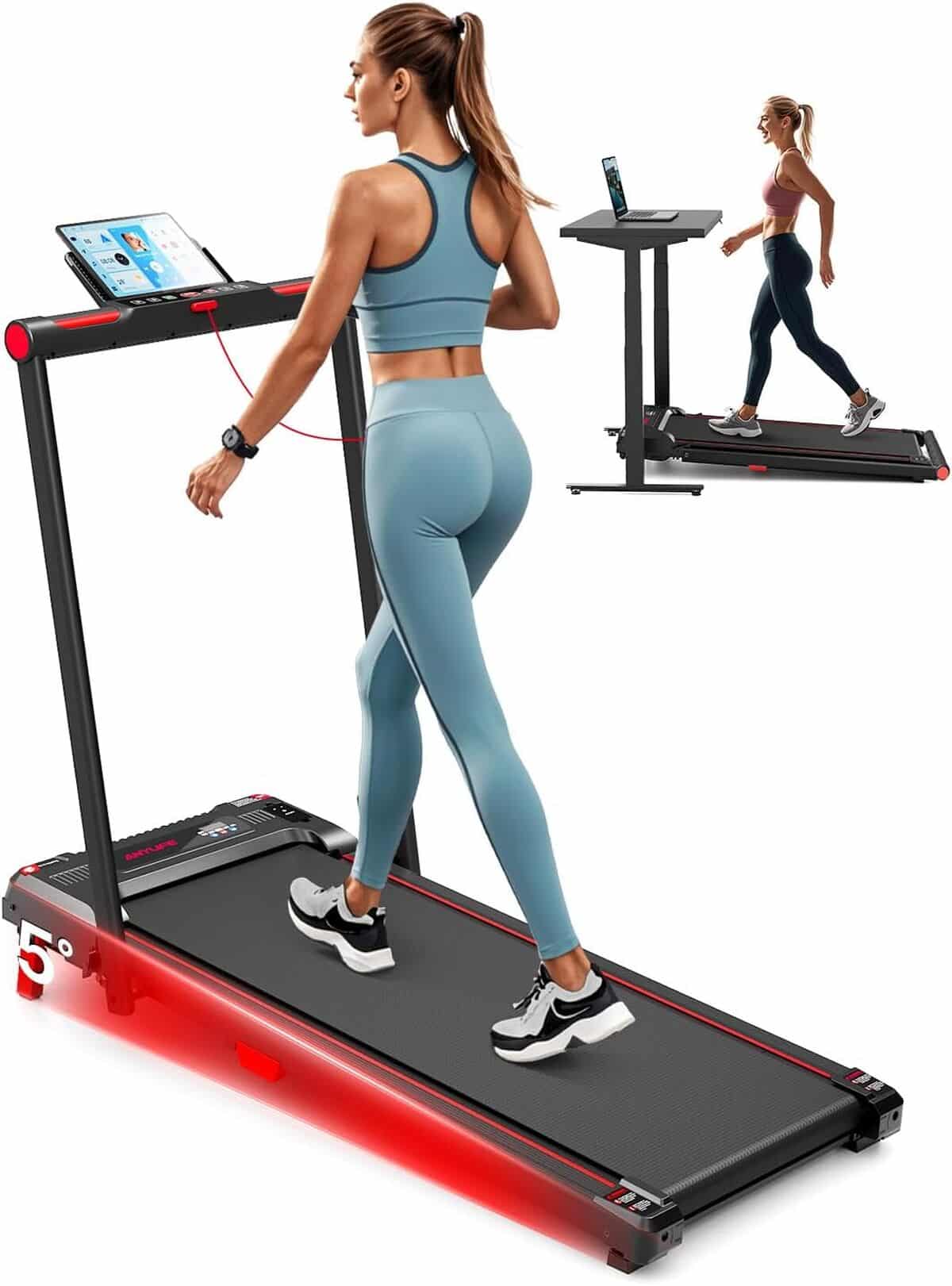 Test tapis de course Anylife pliable : efficacité à domicile et au bureau