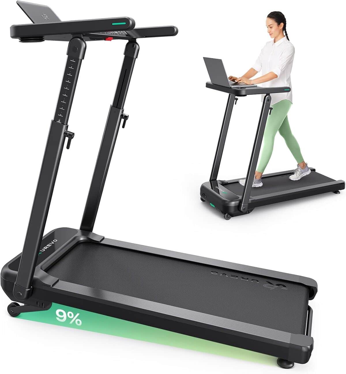 Test : tapis de course électrique professionnel UREVO avec SmartCoach APP
