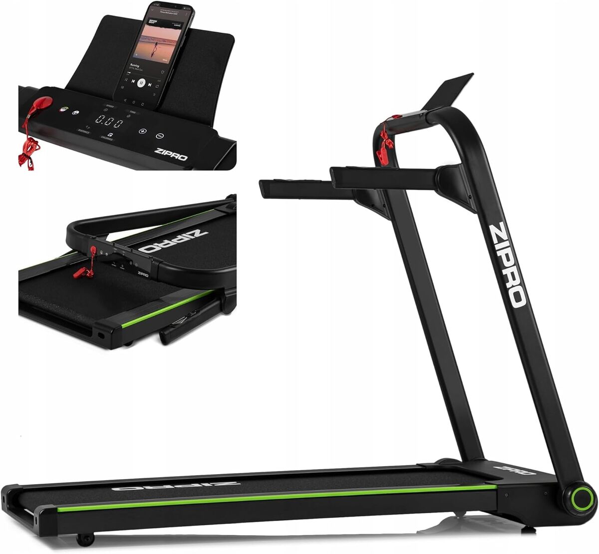 Test : zIPRO Jogger, tapis de course électrique pliable 1, 5 CV