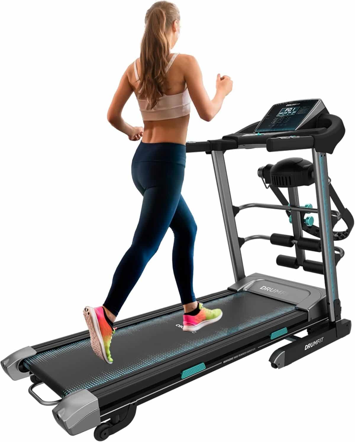 Test du tapis de course Cecotec DrumFit WayHome 1600 : inclinaison motorisée et ceinture de massage