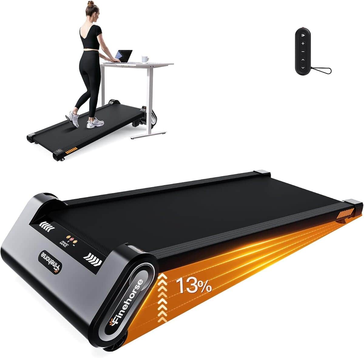 Test du tapis de course Finehorse Up Pad : puissance et inclinaison 6 en 1