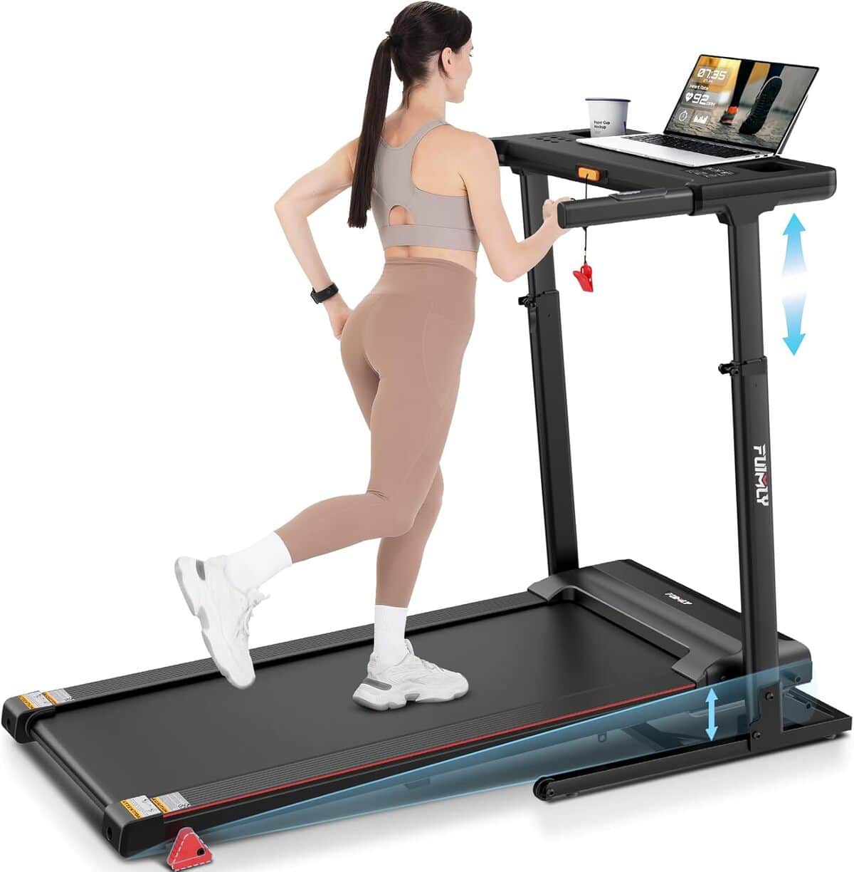 Test du tapis de course multifonction avec bureau et Bluetooth