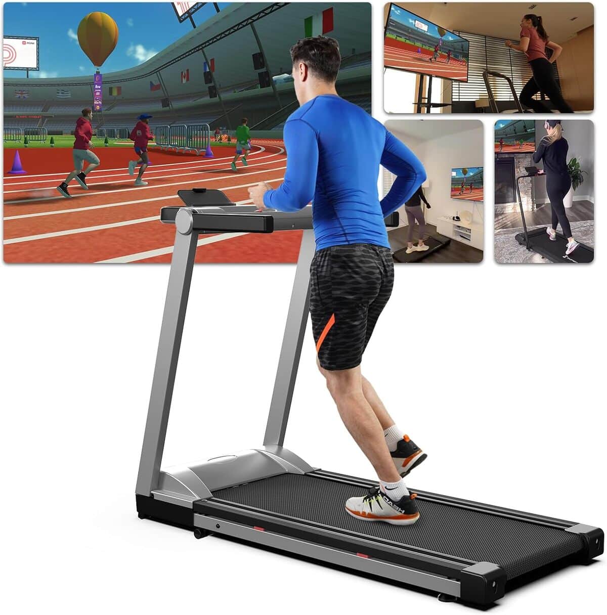 Test du tapis de course pliable MJWW Raceable