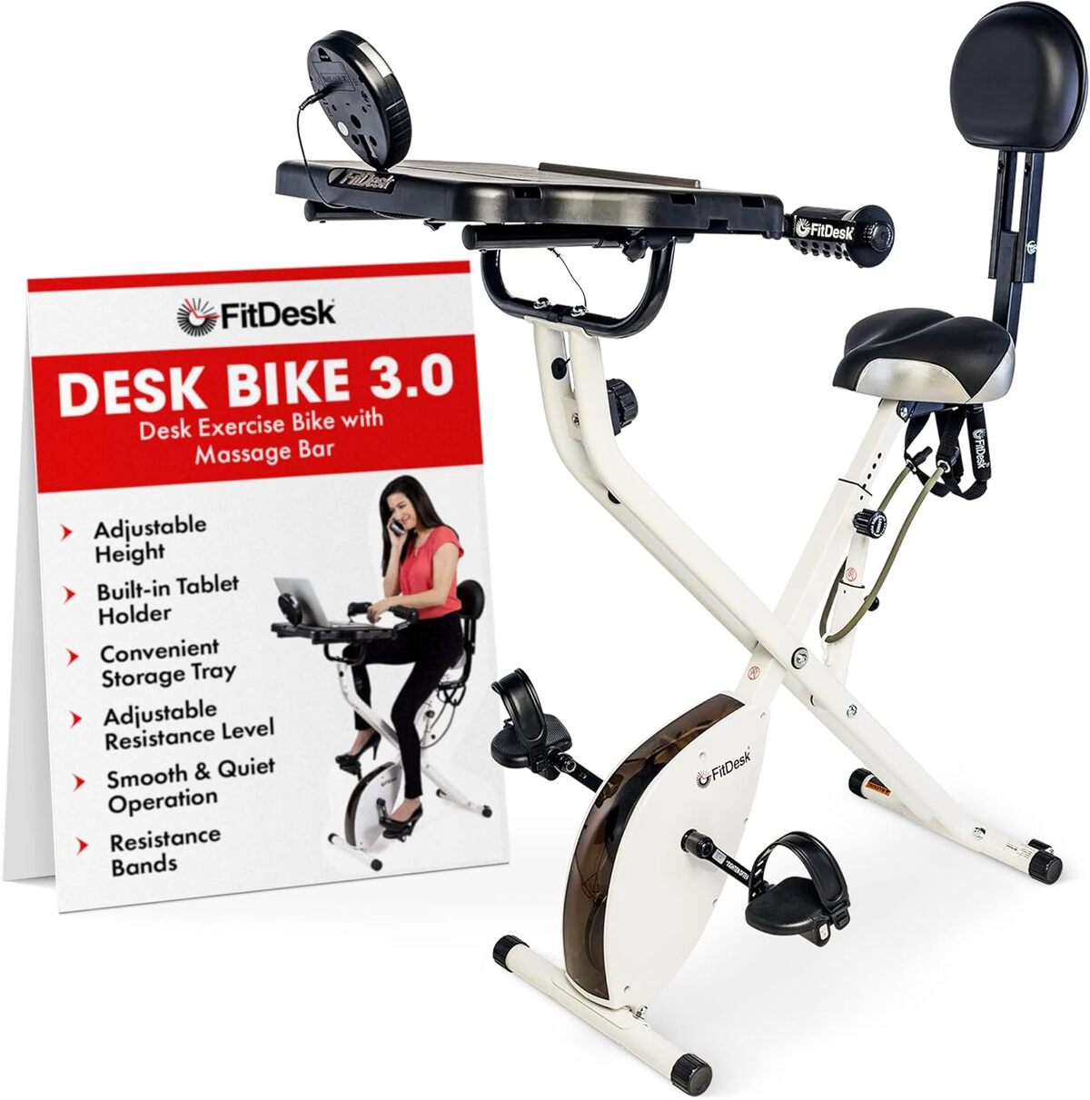 Test du vélo bureau Fitdesk 3.0 : pédalez en travaillant
