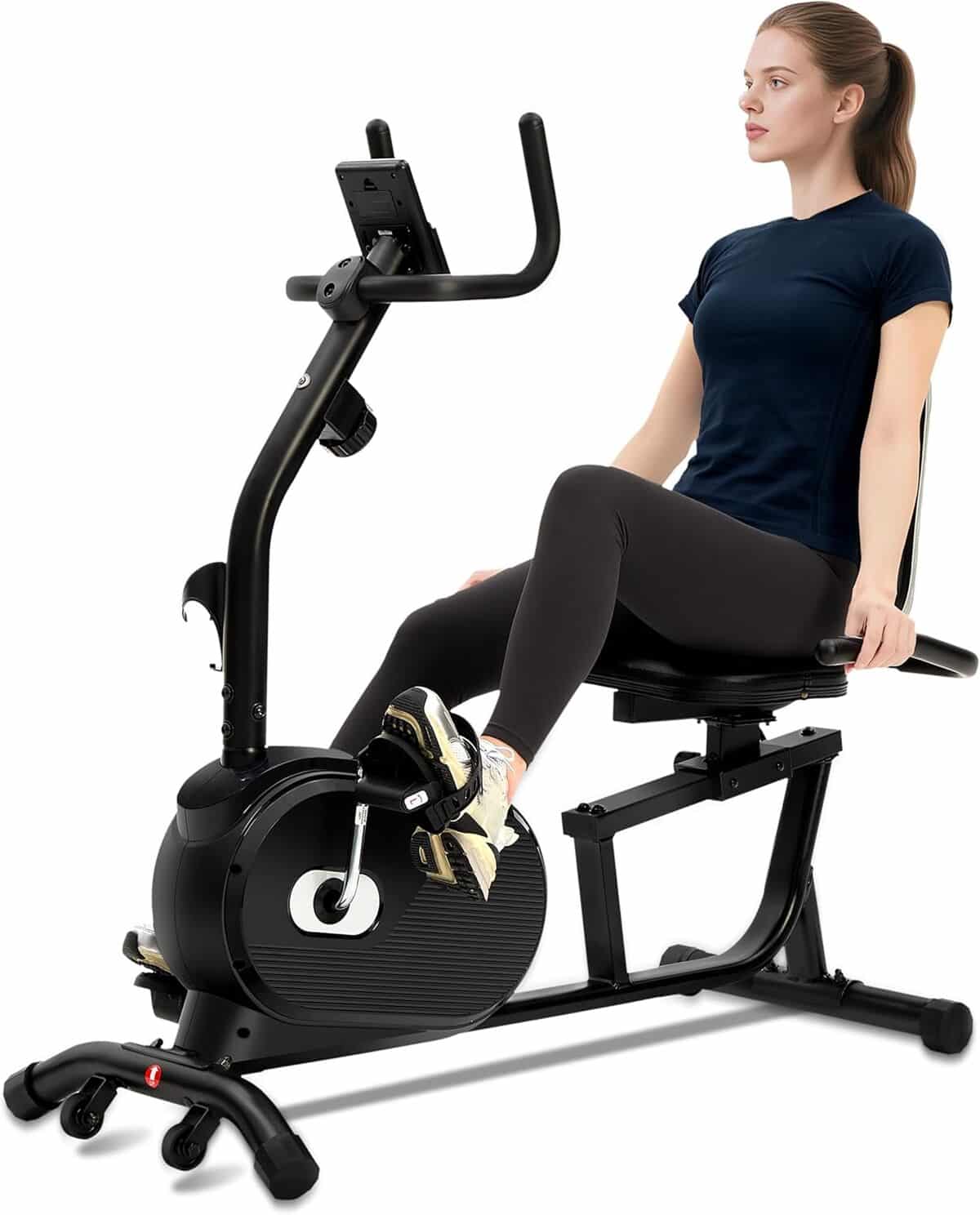Test du vélo couché Echanfit : 16 niveaux de résistance efficace