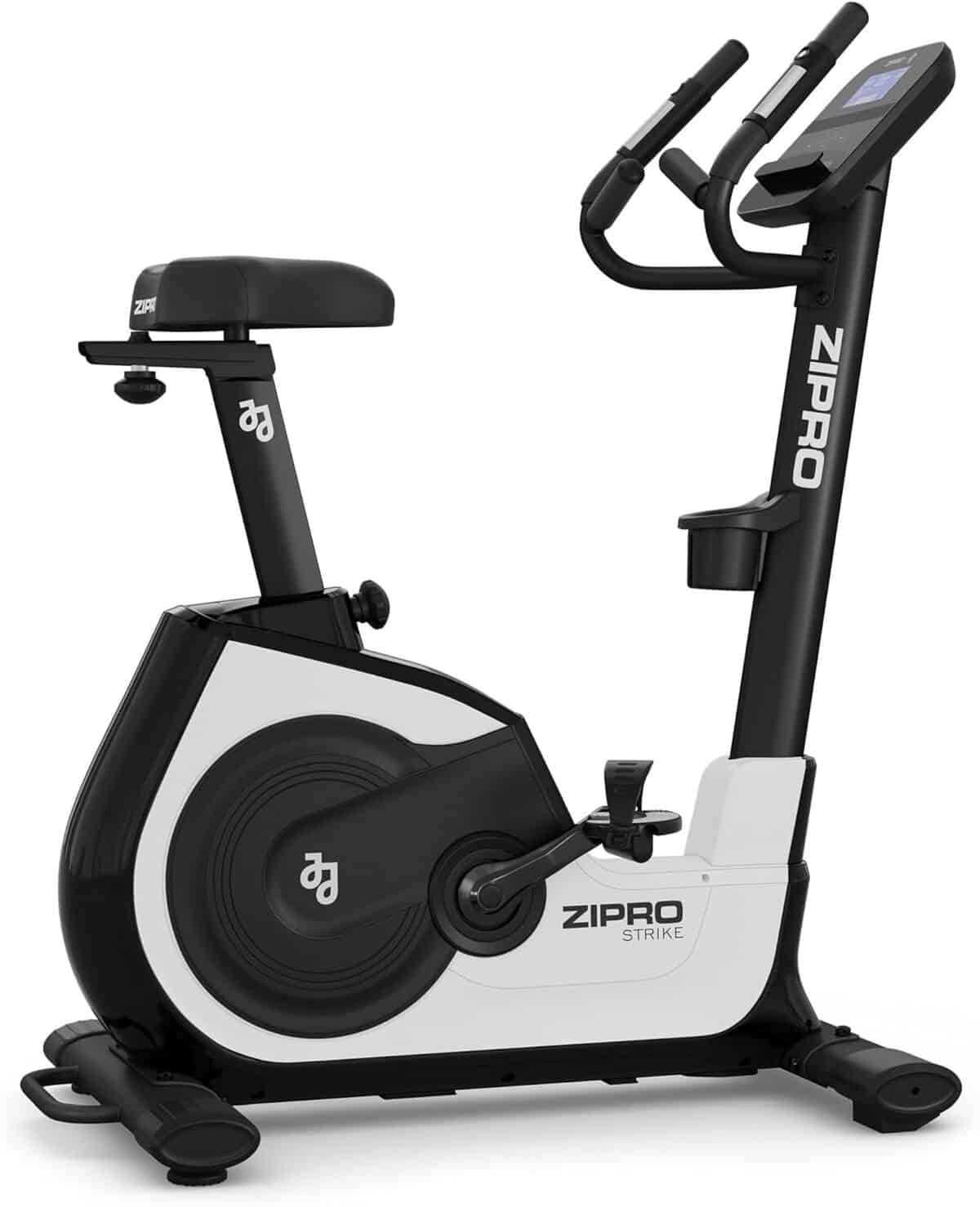 Test du vélo d'appartement Zipro Strike White : ergomètre magnétique robuste