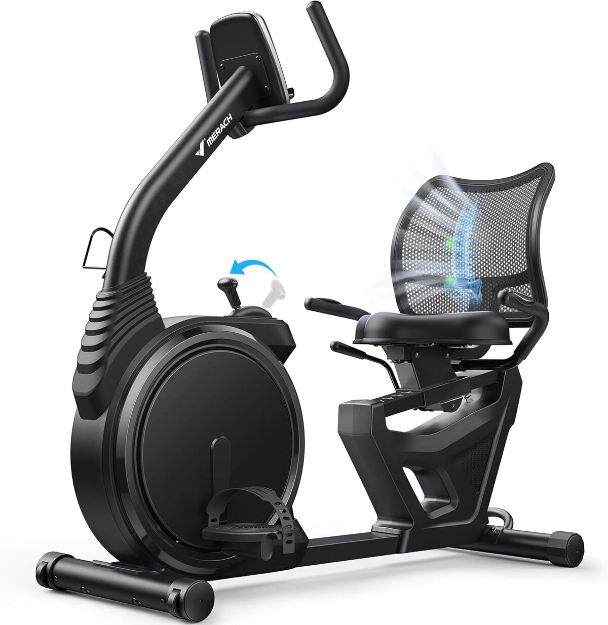 Test : merach vélo d'appartement magnétique à 8 niveaux