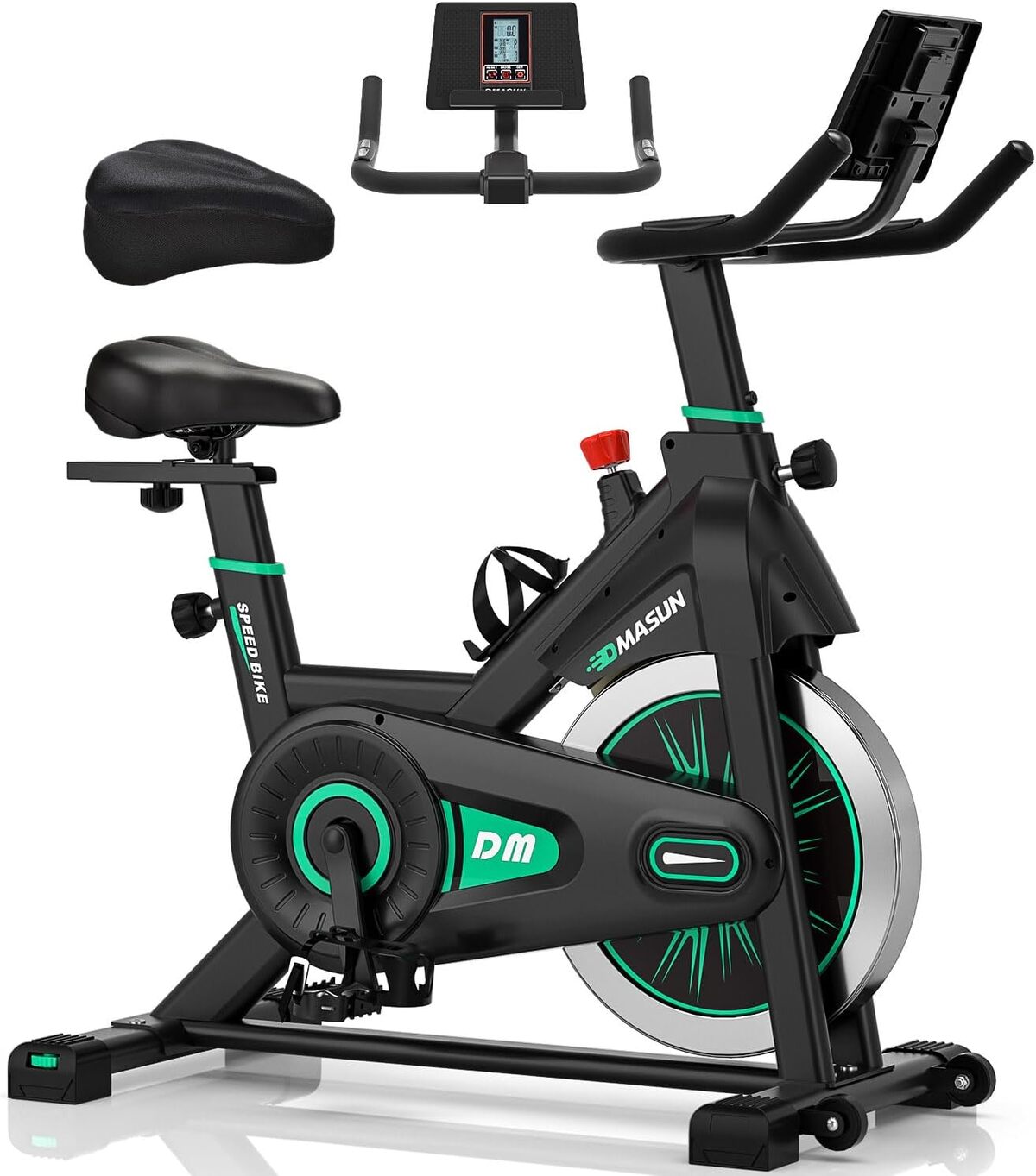 Test : vélo d'appartement DMASUN 8715A, résistance magnétique et écran LCD