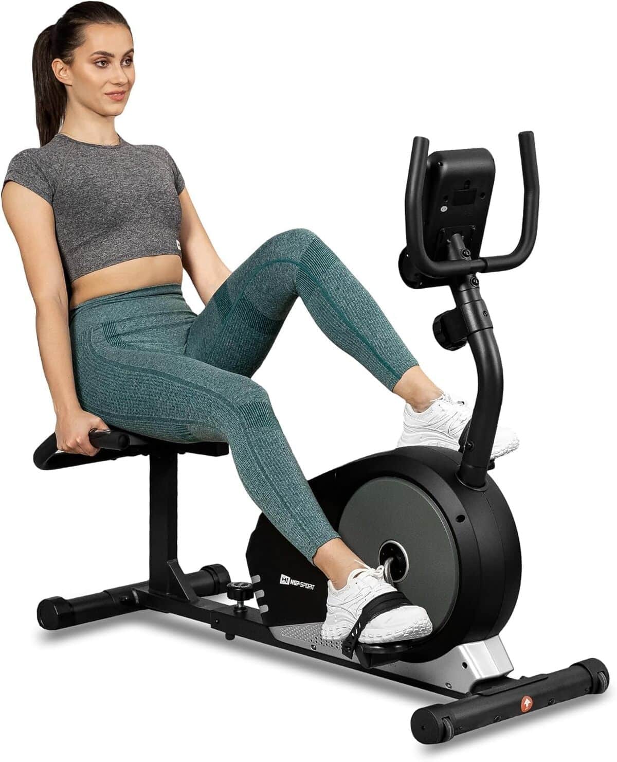 Test : vélo d'appartement Hop-Sport Root HS-040L, performant et ajustable