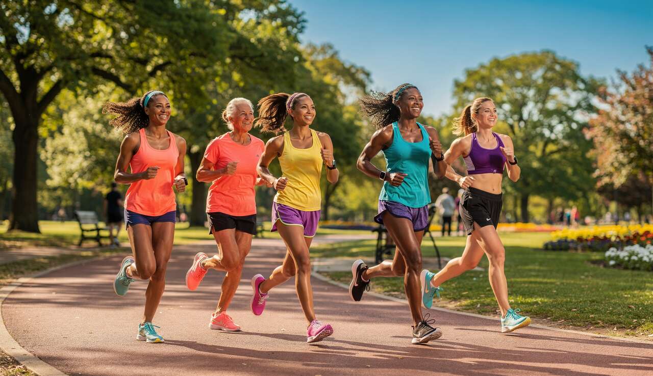 Courses féminines : courir entre femmes
