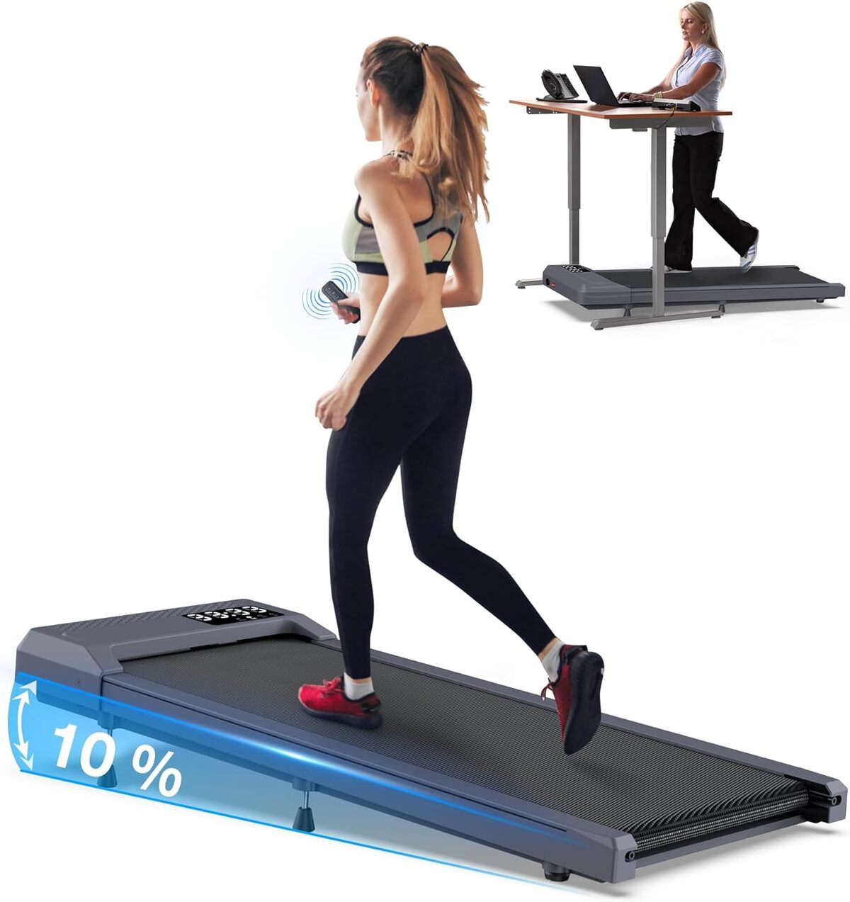Test : tapis de course WELLFIT incliné et compact