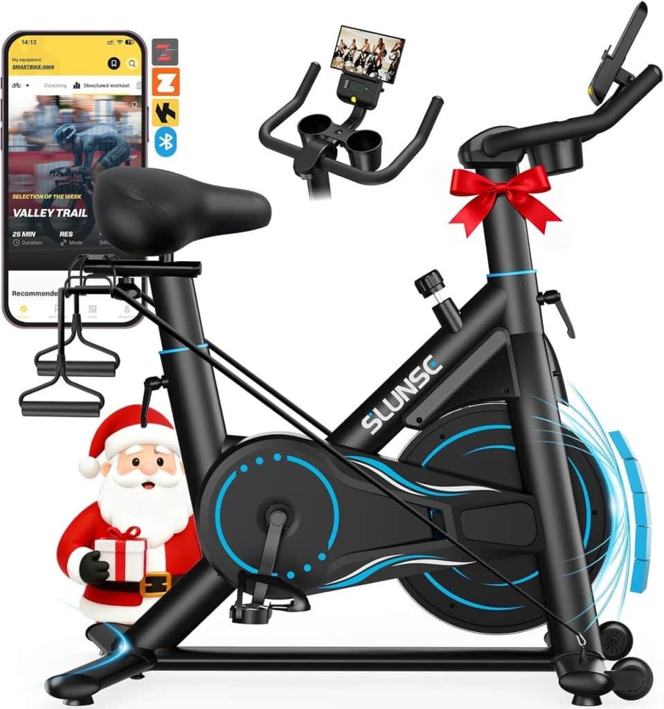 Test : vélo d'appartement SLUNSE, fitness et confort