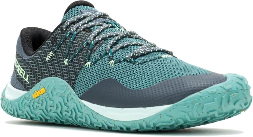 Test : chaussures de trail Merrell pour hommes, modèle Trail Glove 7, coloris ardoise, taille 42 EU