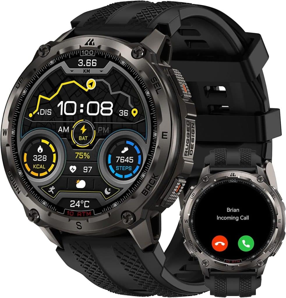 Test de la Kospet Tank T4 : montre connectée ultra-résistante