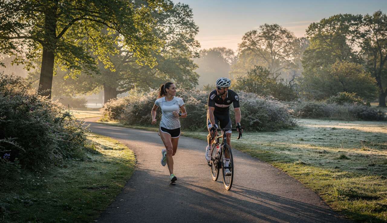 Course à pied et vélo : focus sur l'entraînement croisé