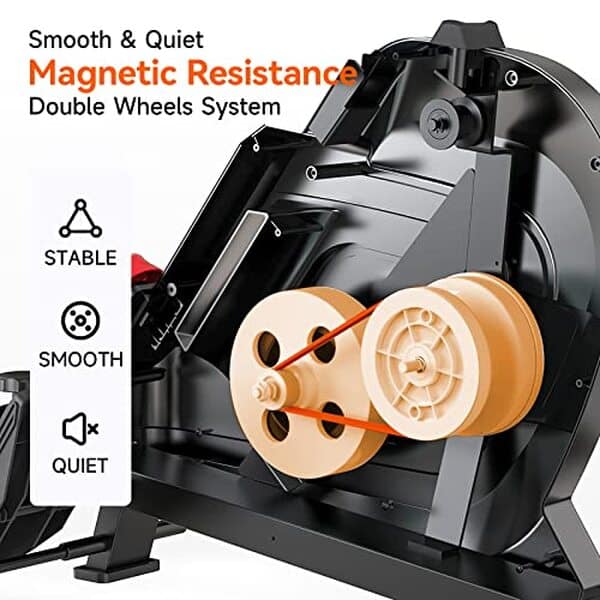 Découvrez notre test détaillé du rameur magnétique Pooboo : un appareil pliable et confortable pour une séance de sport efficace à domicile.